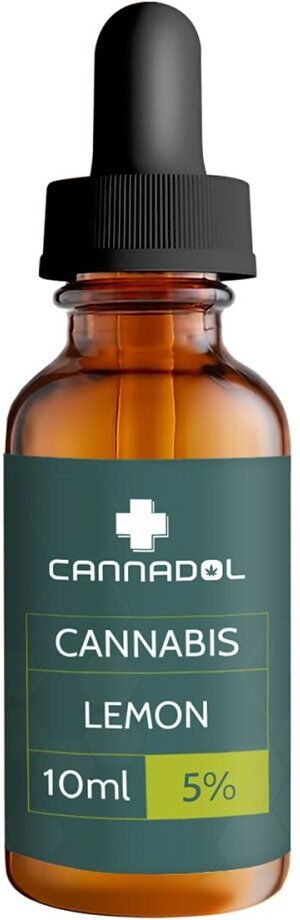 Cbd 5% Bio Cannadol Hanfextrakt Lemon Tropfen
