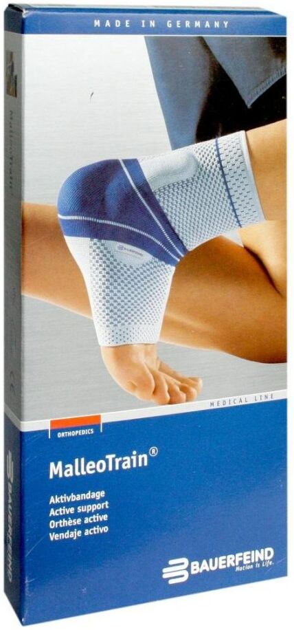 Malleotrain Größe 4 rechts natur Srunggelenkbandage