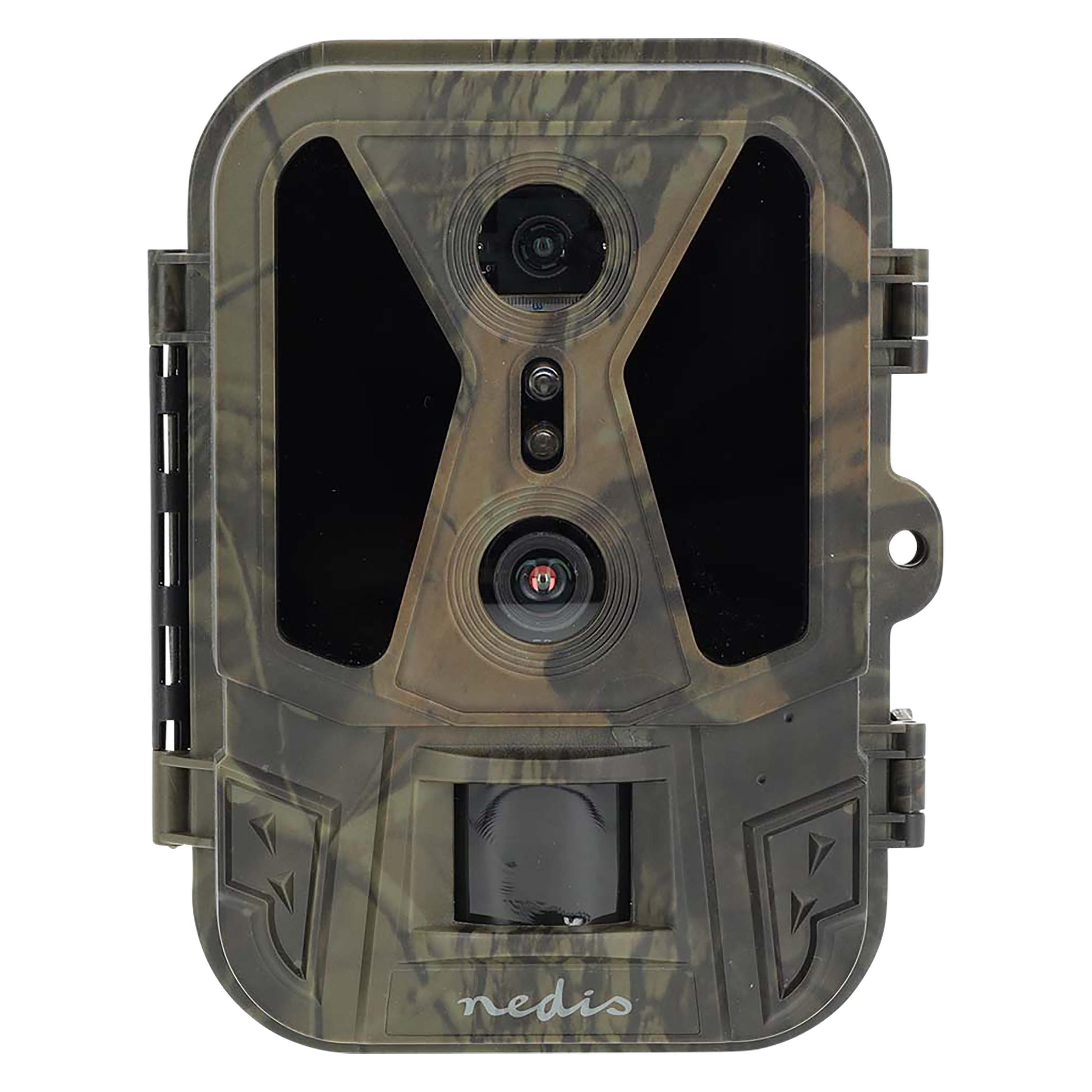 Nedis Wildlife Kamera - 4K@10fps - 50 MPixel - 8 MPixel CMOS - IP65 - Schwarz No-Glow IR - Nachtsich (WCAM280GN)