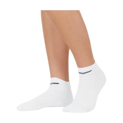 Füßlinge TRIGEMA "TRIGEMA Sneaker-Socken im Doppelpack", Mädchen, Gr. 47-48, Normalgrößen, weiß, Baumwollmischung, Socken