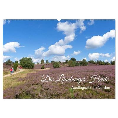 Die Lüneburger Heide - Ausflugsziel im Norden (Wandkalender 2027 DIN A2 quer), CALVENDO Monatskalender