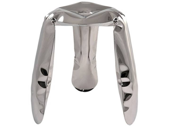 Zieta Stuhl, Metall, Silber