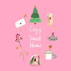 Servietten COZY Home (LB 33x33 cm) - LB 33x33 cm