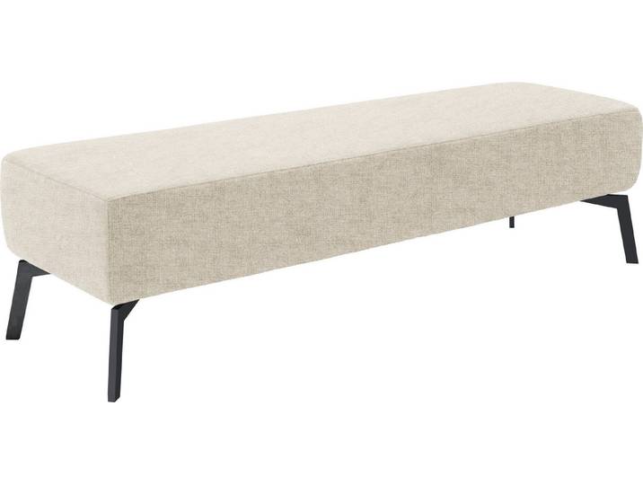 Home affaire Hockerbank Siva, modern & stylisch, Breite 52 cm, weicher Sitz, freistehend & saugroboterfreundliche Höhe