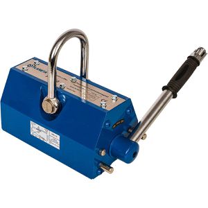 Planeta Lasthebemagnet PML-10, F00063, mit Handhebel, 1000 / 450 kg Traglast zum Heben von Flach- und Rundmaterial