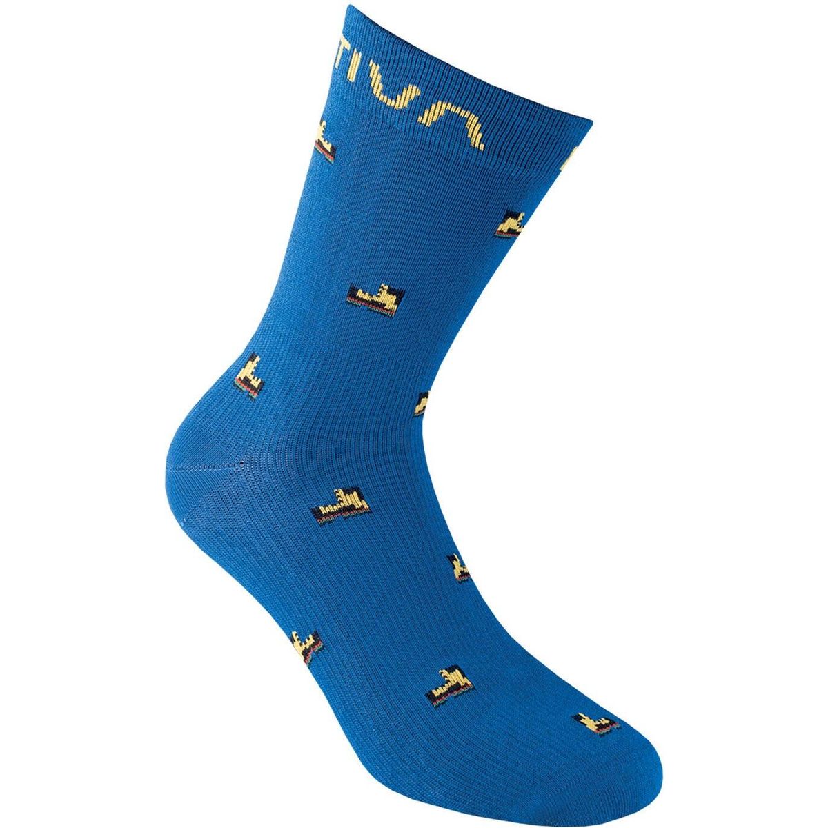 La Sportiva Outdoor Fun Socks electric blue/yellow (634100) XL 79E634100-XL