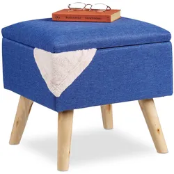 Relaxdays, Hocker, Hocker (40 x 40 x 40 cm)
