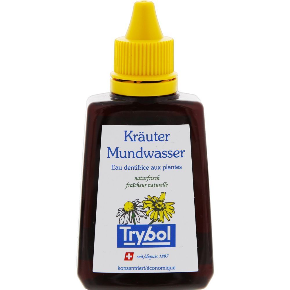 Trybol Kräuter Mundwasser Fl 85 ml Gurgellösung
