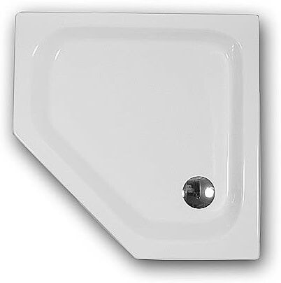 Caribia Corner 100x6,5 5-corner shower tray super flat