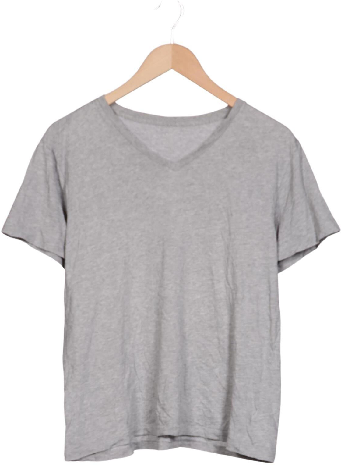 GAP Herren T-Shirt, Grau, Gr. S, Baumwolle - Second Hand
