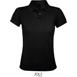 SOLS Schweres Damen Piqué Polo 00573 black XL