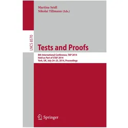 Tests and Proofs, Fachbücher