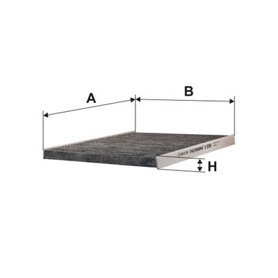 FILTRON Filter, Innenraumluft K 1116A für Fiat MASERATI