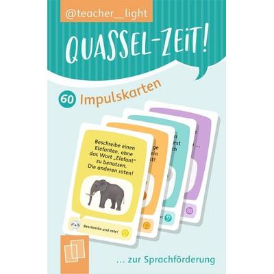 Quassel-Zeit! 60 Impulskarten zur Sprachförderung, Sonstige von Teacher__light, Verlag an der Ruhr, 978-3-8346-6996-4