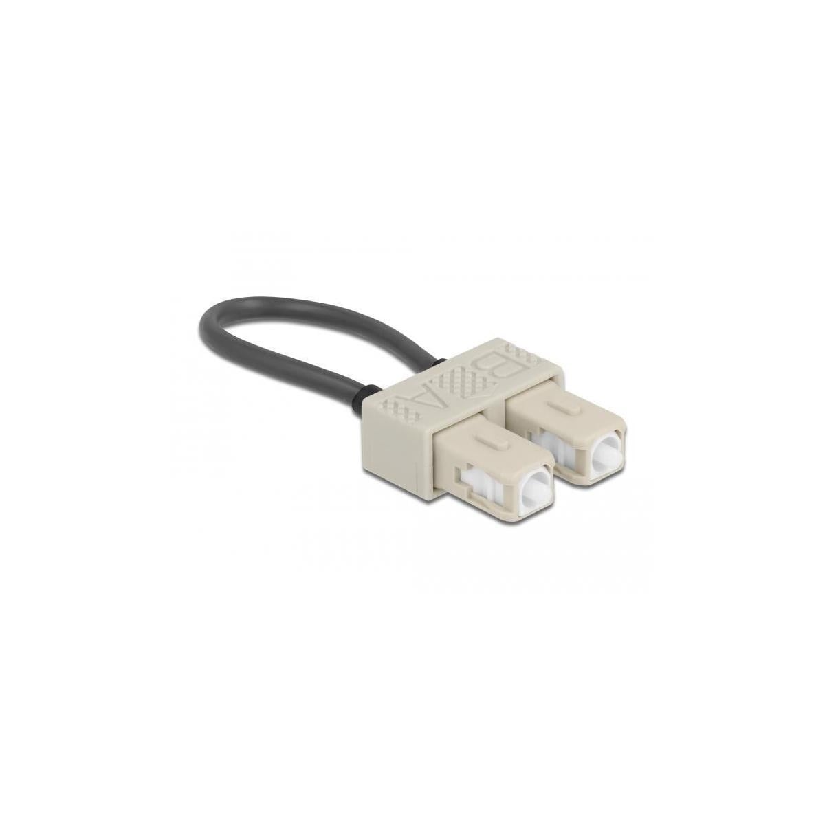 Delock LWL-lusadapter SC / OM2 multimode, beige en oranje