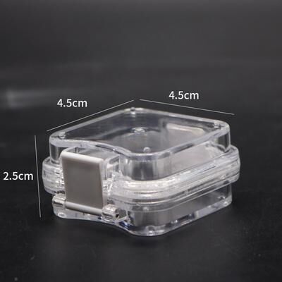 Discount Dollar Deals 30pcs Dental Membrane Box, Crown Box With Latch, Membrane Showcase, Dental Crown And Bridge Box, Denture Storage Boxes a white 30pcs