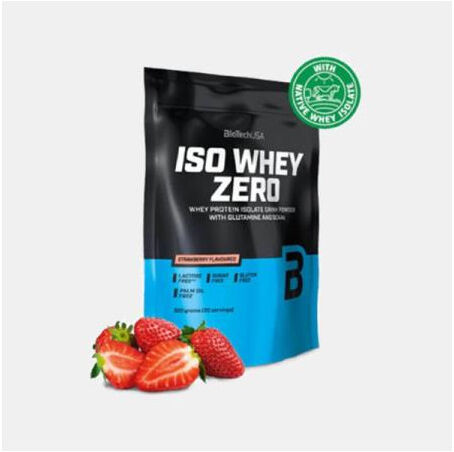 BIOTECH USA ISO WHEY ZERO MORANGO 500g WITH NATIVE WHEY