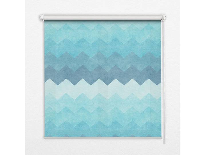 INNENROLLO - Fensterrollo - Rollo - 60x40 cm - Bemalte Berge