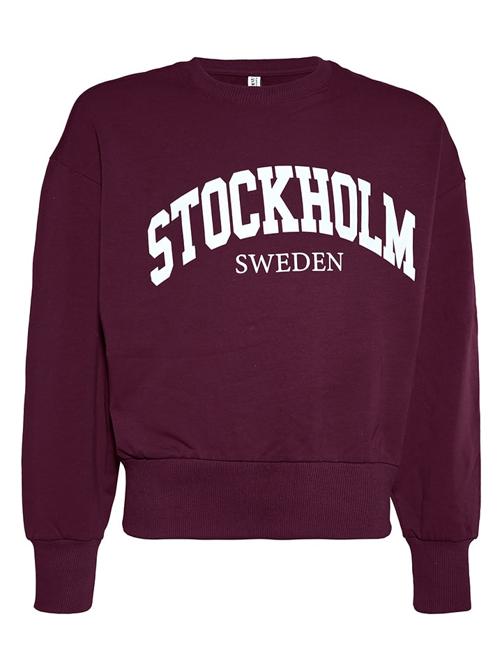 Blue Effect Sweatshirt in Rot - 176