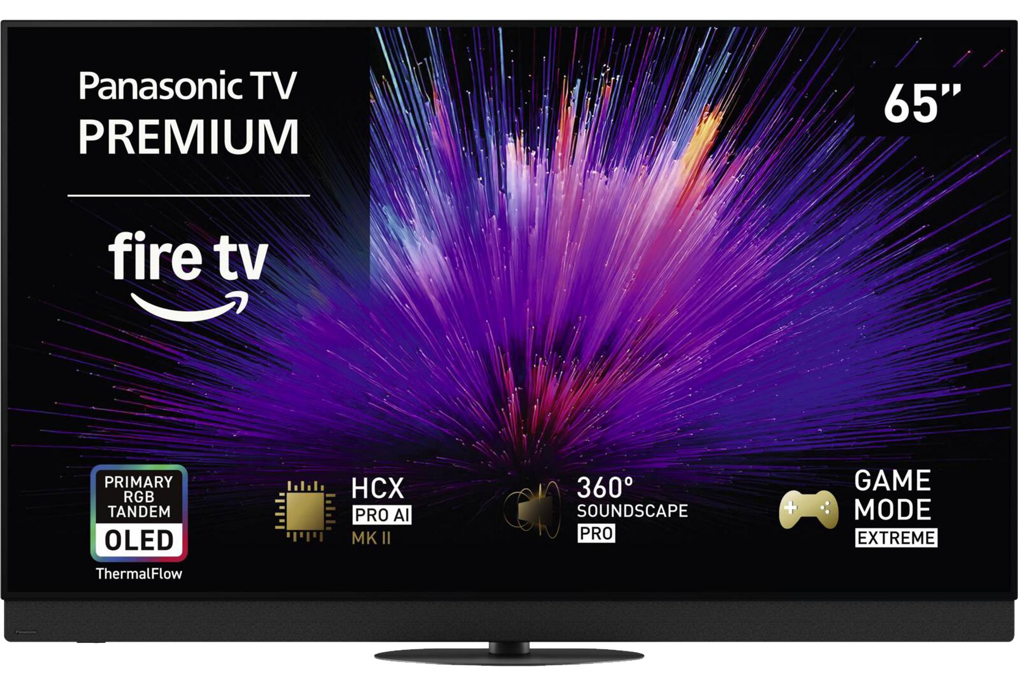 Panasonic TV-65Z95BEGA, 165,1 cm (65"), 3840 x 2160 Pixel, OLED, Smart-TV, WLAN, Schwarz
