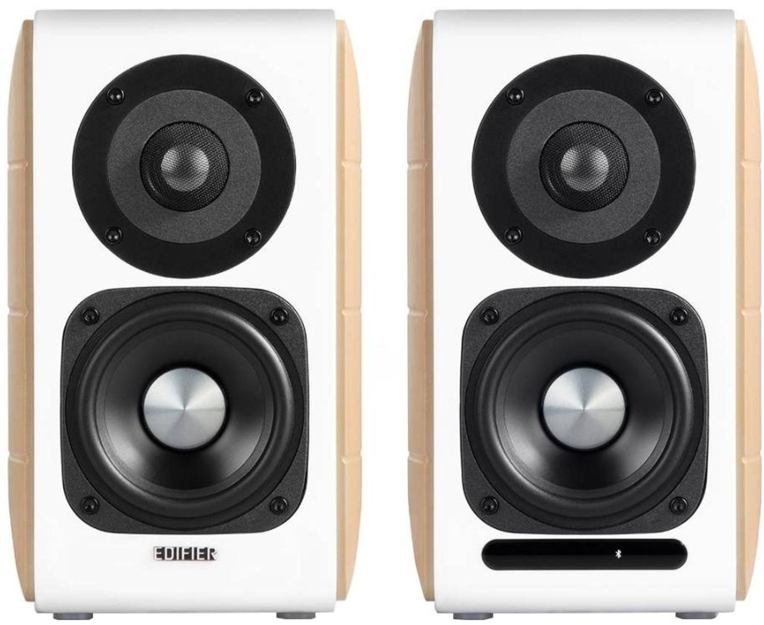 Edifier S880DB, 2-Wege, 2.0 Kanäle, Verkabelt & Kabellos, 88 W, 55 - 20000 Hz, Weiß, Holz