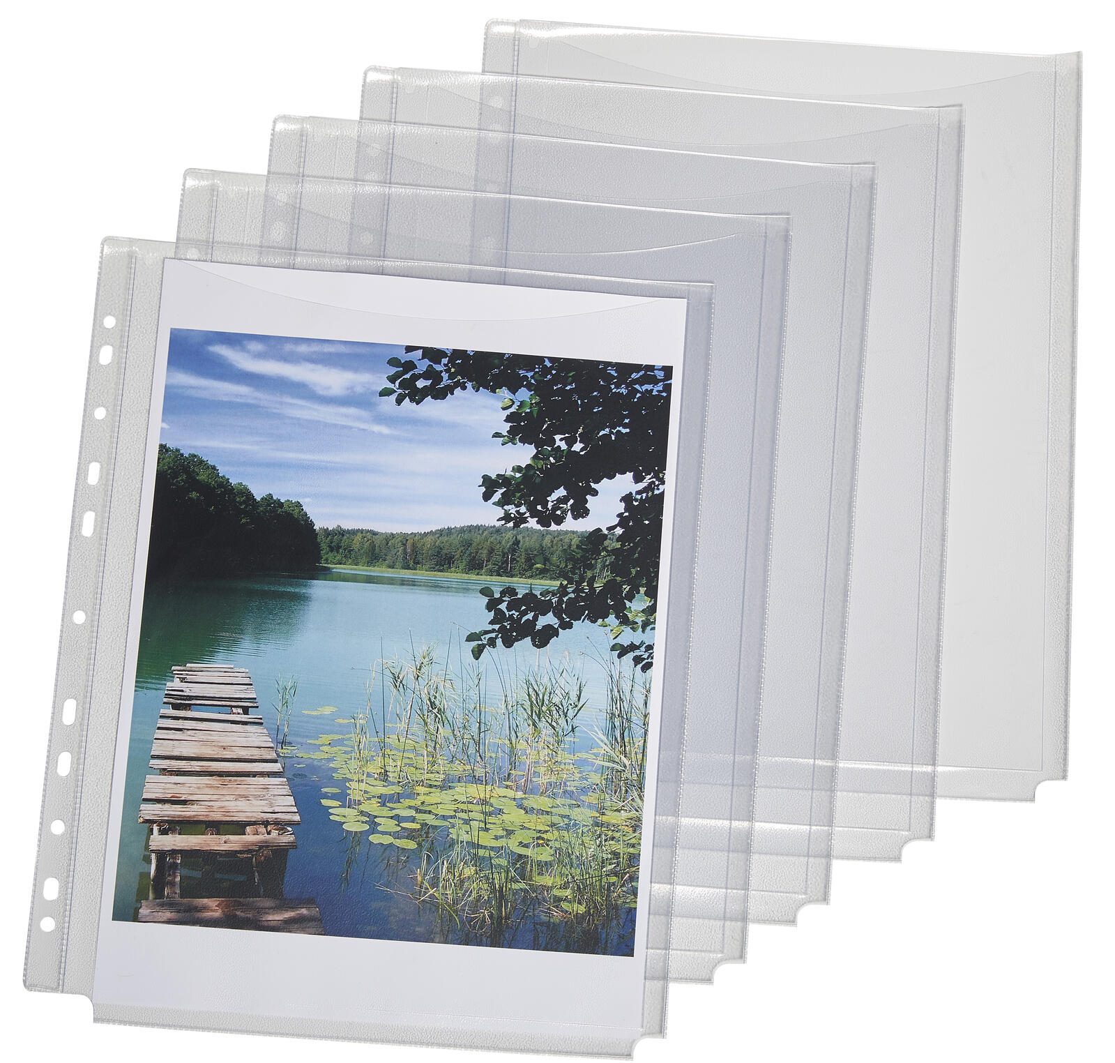 Lands Organisationshüllen DIN A4 0.18 mm transparent 61305