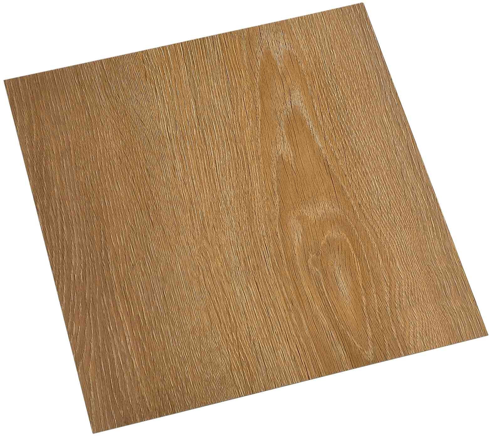 vidaXL Planches de sol Marron 5,11 m² 55 pièces PVC