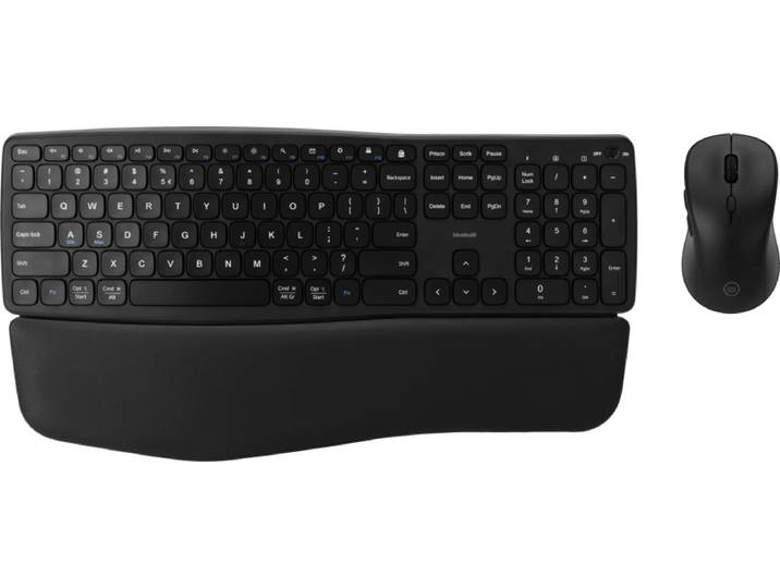 BlueBuilt Draadloze USB Toetsenbord en Muis Set QWERTY