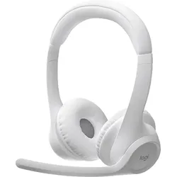 LOGITECH Zone 300 inkl. Geräuschunterdrückung, kabellos, Over-ear Headset Bluetooth Weiß