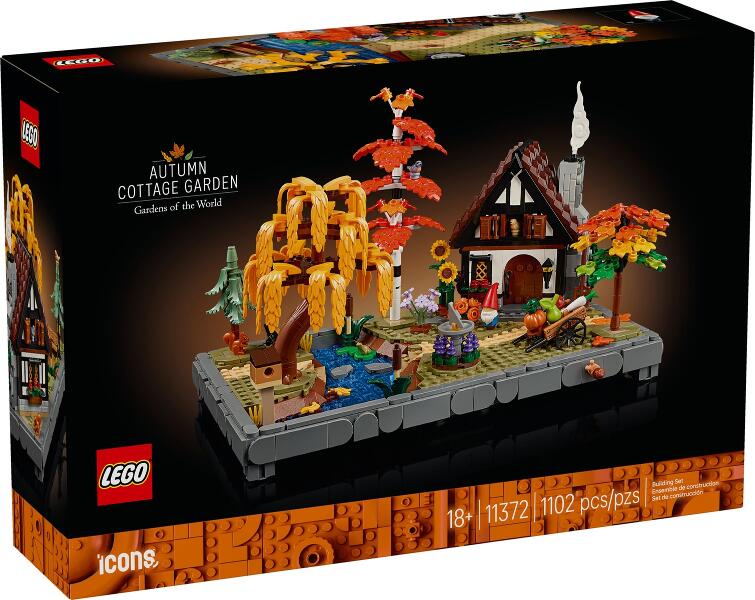 LEGO® Icons 11372 Herbstlicher Landhausgarten