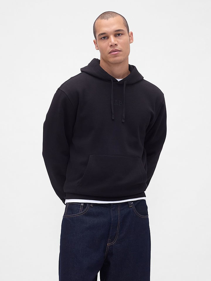 GAP Hoodie in Schwarz - L