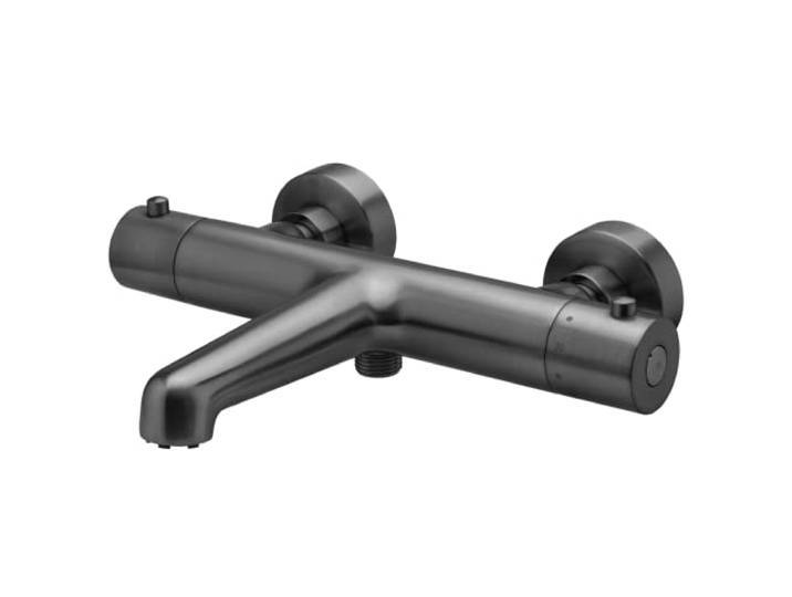 Essebagno Luisa mitigeur bain-douche thermostatique gris gun métal