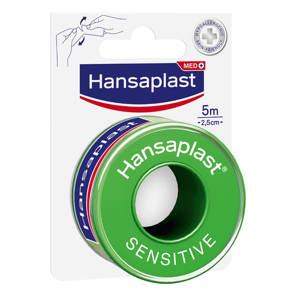 Beiersdorf AG Hansaplast Fixierpflaster sensitive 5 m x 2,5 cm 04778096
