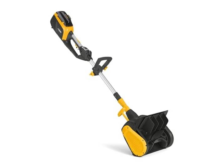 STIGA ST 300e Kit Fraise à Neige\, Fonctionne Jusqu'à -20°\, Avec 48V (2Ah) Batterie et Chargeur\, Jaune