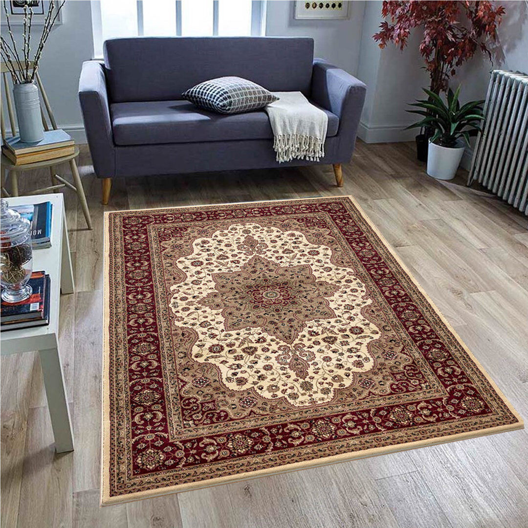 Ophelia & Co. Gillett Oriental Area Rug Rectangle 280 x 380cm