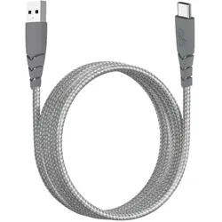 Force Power Ultraverstärktes USB-A/USB-C-Kabel (2 m), USB Kabel