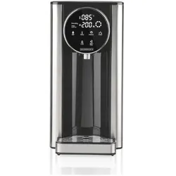 Heinrichs HWS 8731 - Design Heetwaterdispenser - Luxe Waterkoker, Getränkespender, Grau, Schwarz, Silber