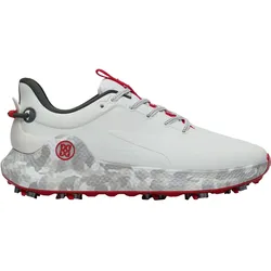 G/FORE Golfschuhe MG4+ O2 G/Lock Camo Midsole, weiss/rot