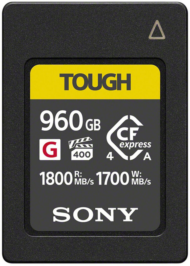 Sony CFexpress 960GB Typ A Tough 1700 MB/s VPG400   100,00EUR Winter Cashback