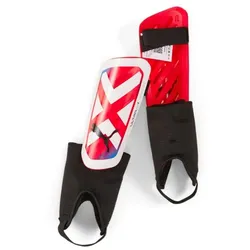 Puma Ultra Flex Ankle Schienbeinschoner - weiß/rot/schwarz - XS