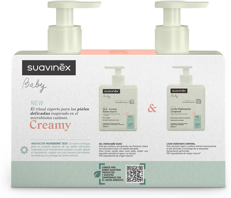 Suavinex Baby Esenciales Baño Estuche 2 pz