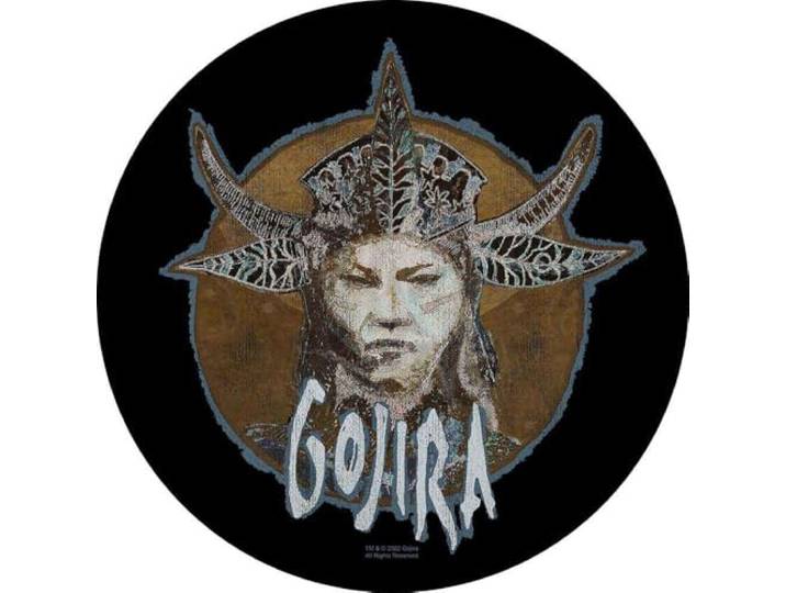 Gojira Rugpatch Fortitude Band Logo nieuw Officieel Zwart One Size
