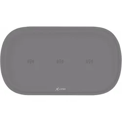 Xlayer Wireless Charging Pad Family Triple Anthracite (45 W), Wireless Charger, Schwarz