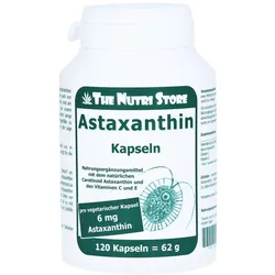 Astaxanthin 6 mg vegetarische Kapseln 120 St
