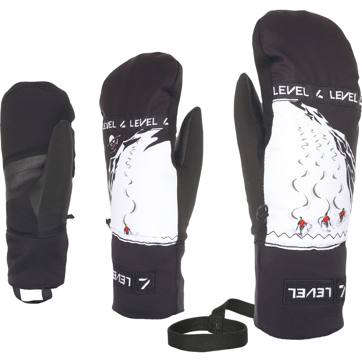 Level Comet Mitten JR pk white (40) 5 4136JM-40-5
