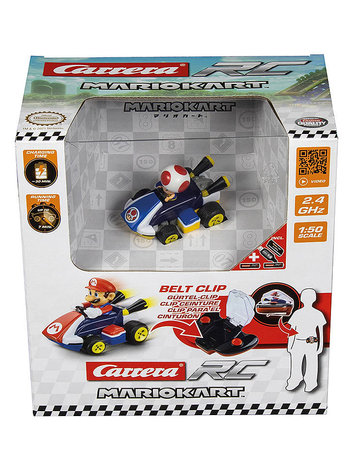 Ferngesteuertes Auto "CARRERA RC - Mario Kart™ - Mini RC Toad" - ab 6 Jahren - onesize