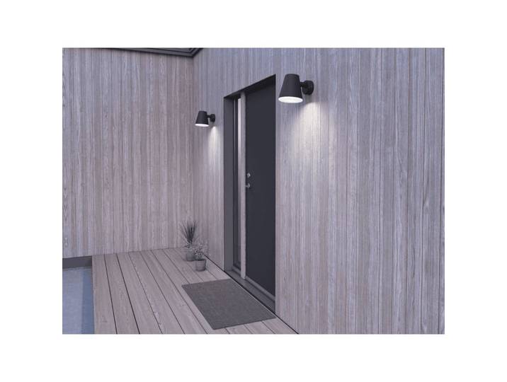 Mist Applique Murale d'Extérieur Black - Belid - Terrasse - Verre