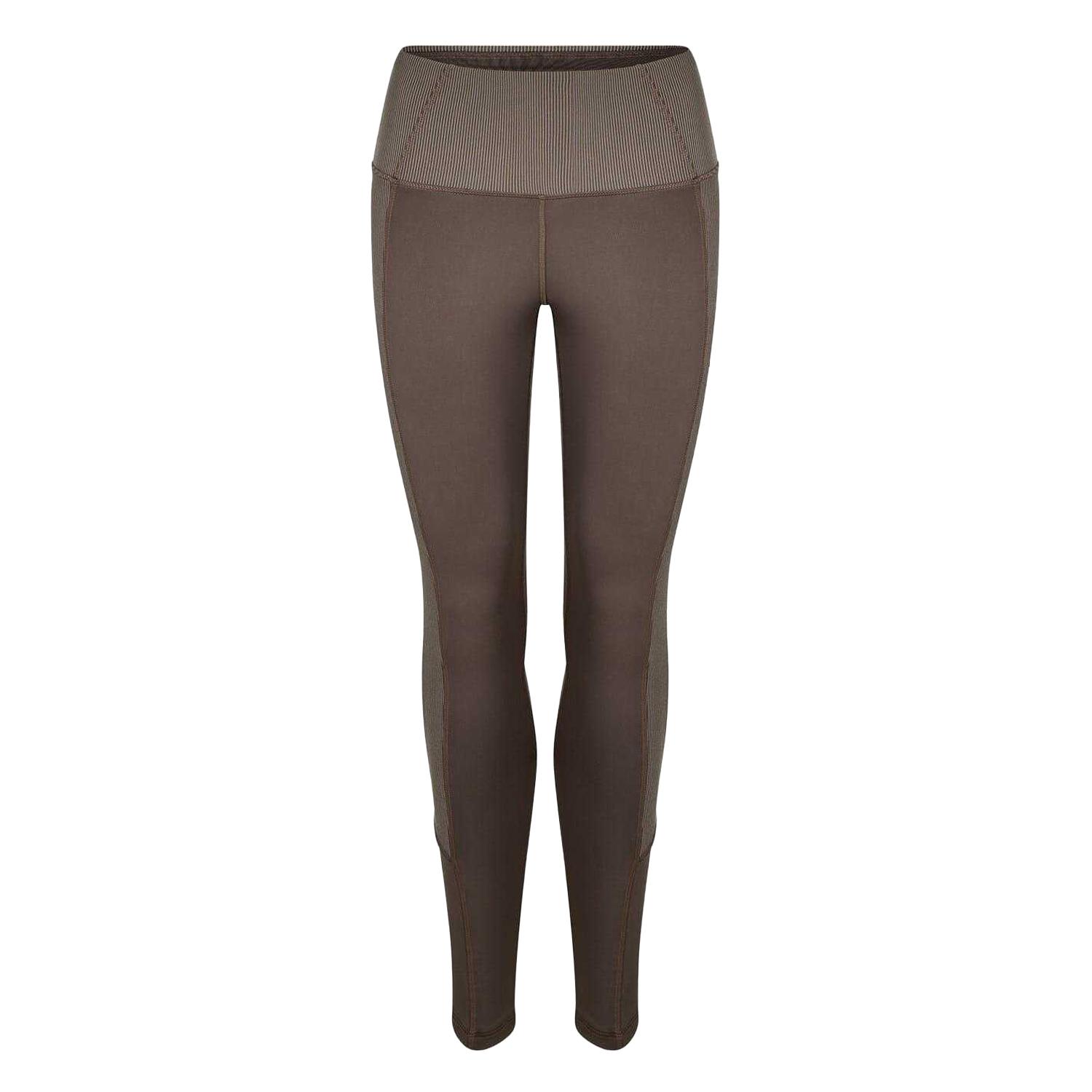 Reebok Dames/Dames Ribbed Slim Leggings (Grijs)
