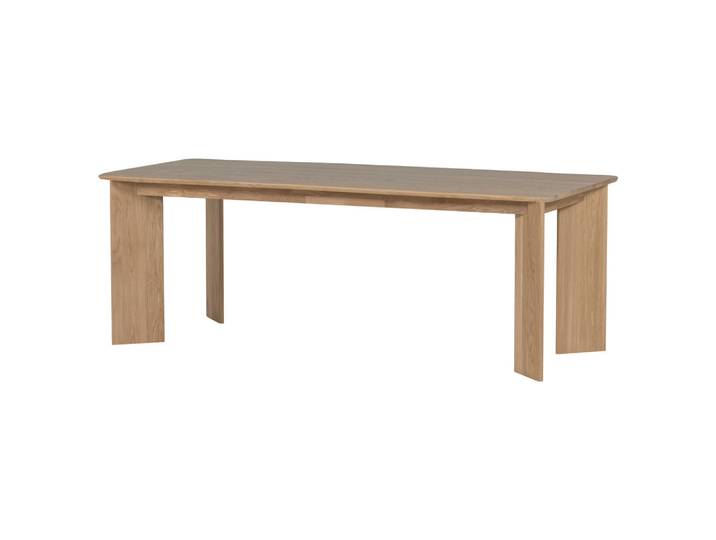 Livetastic Esstisch Tablo, Eiche, Holz, Eiche, massiv, rechteckig, eckig, 100x76x220 cm, Esszimmer, Tische, Esstische