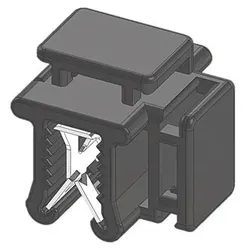 VAILLANT Befestigungsclip mit Kabelbinde für Befestigung DC-Kabel (100 Stück)